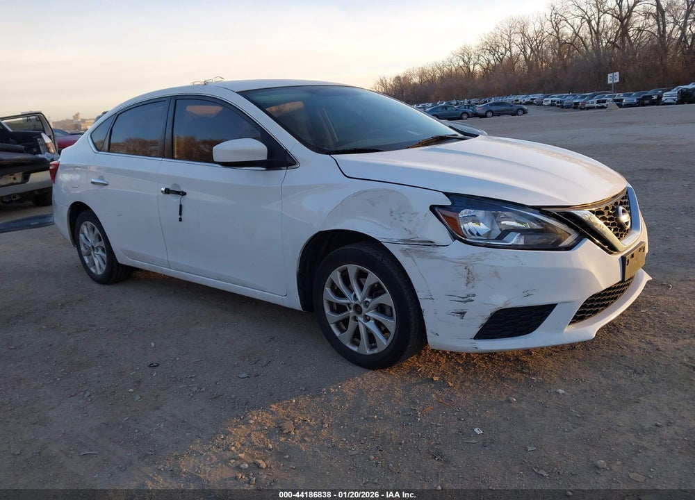 2017 NISSAN SENTRA SV VIN: 3N1AB7AP2HL678785