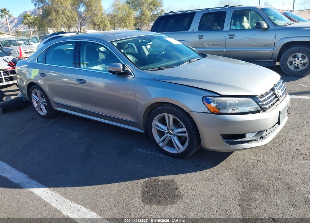 2012 VOLKSWAGEN PASSAT 2.0L TDI SEL PREMIUM VIN: 1VWCN7A36CC110471