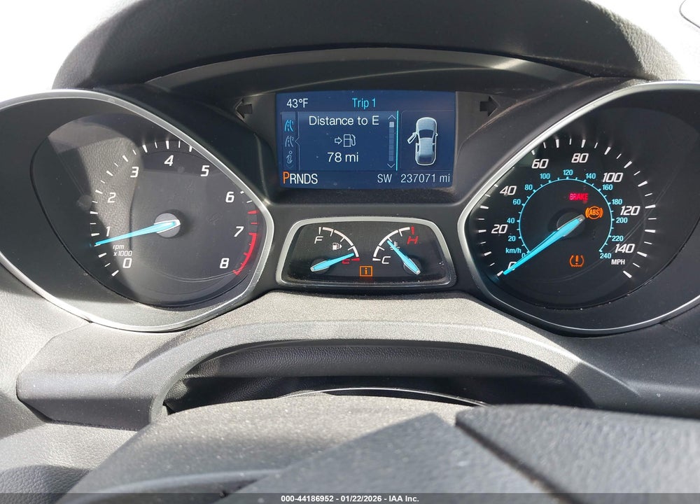 2015 FORD ESCAPE SE VIN: 1FMCU0G76FUB93787