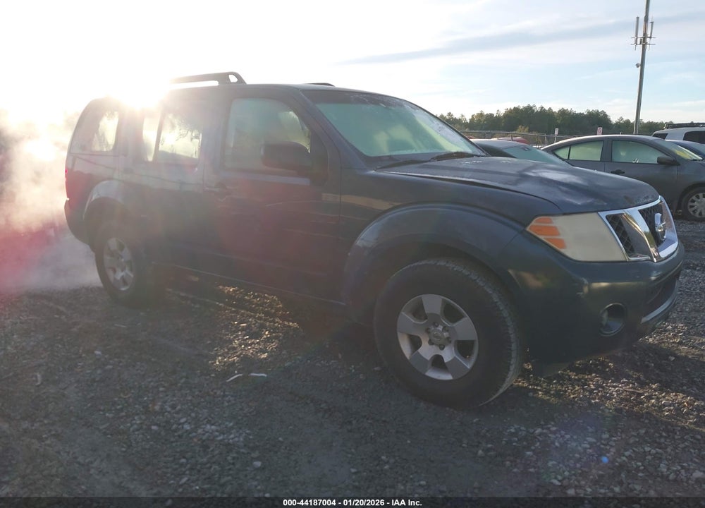 2008 NISSAN PATHFINDER S VIN: 5N1AR18U58C659981