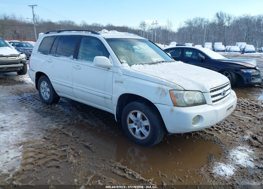 2003 TOYOTA HIGHLANDER LIMITED V6 VIN: JTEGF21A530094232