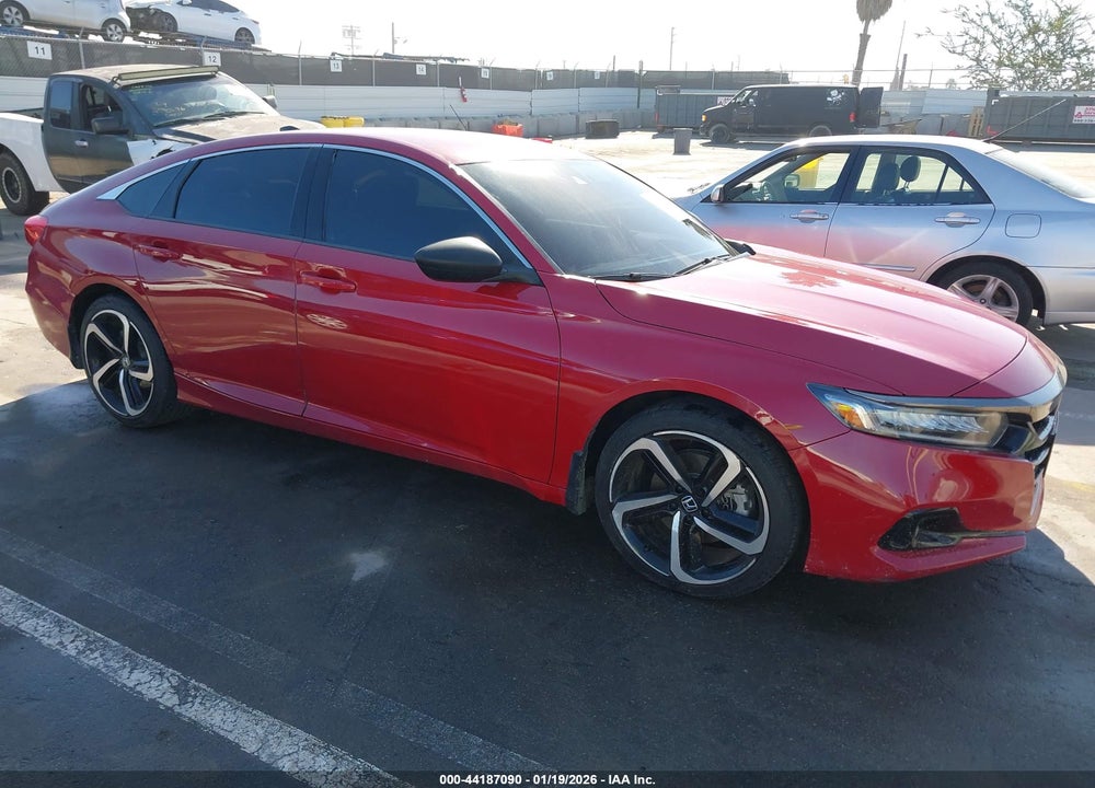 2021 HONDA ACCORD SPORT VIN: 1HGCV1F39MA092104