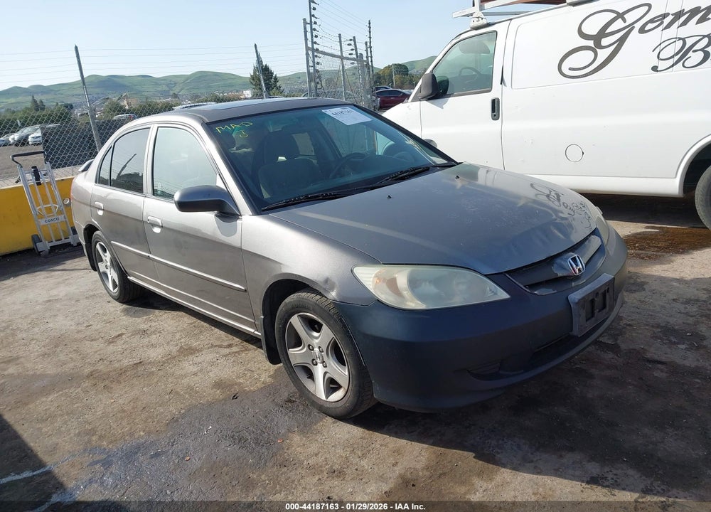 2005 HONDA CIVIC EX VIN: 2HGES26825H533917
