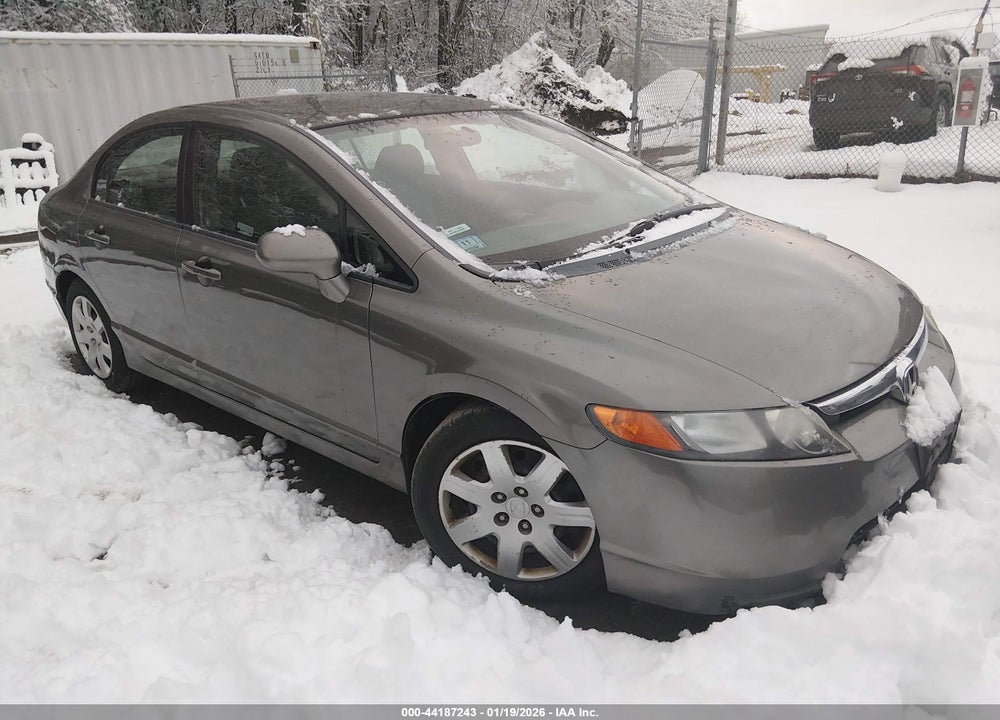 2007 HONDA CIVIC LX VIN: 2HGFA16547H308490