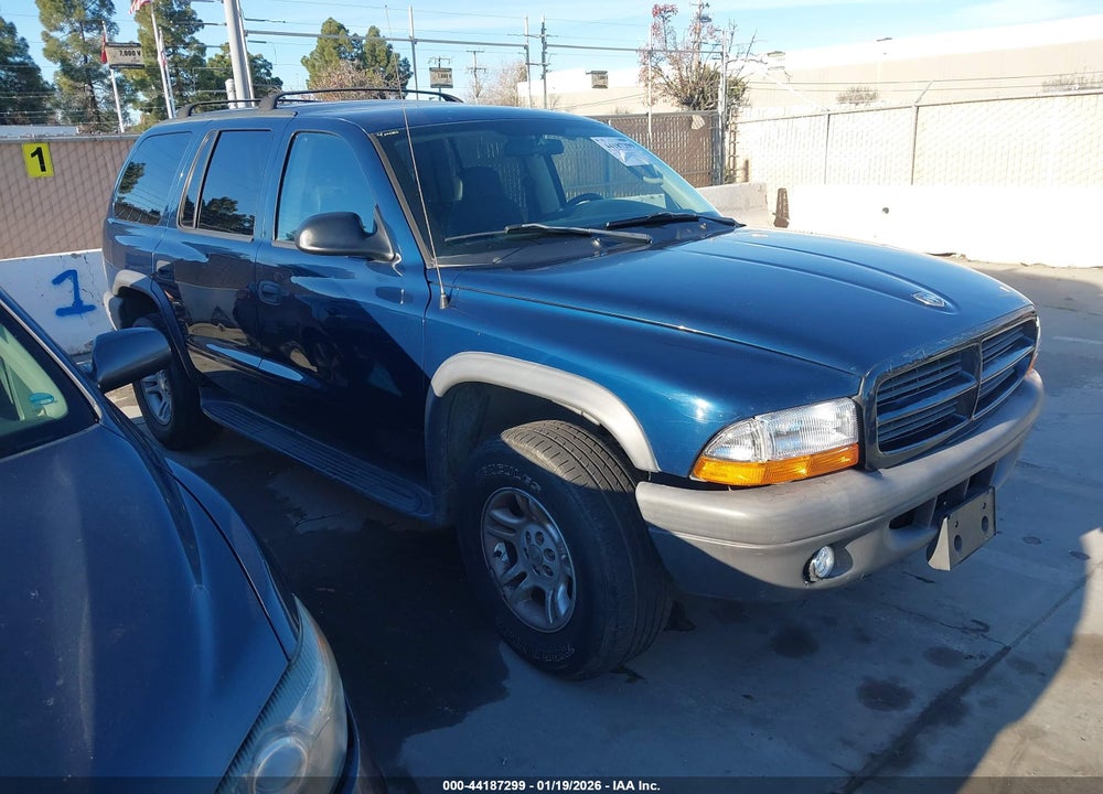 2003 DODGE DURANGO SPORT/SXT VIN: 1D4HS38N13F540539