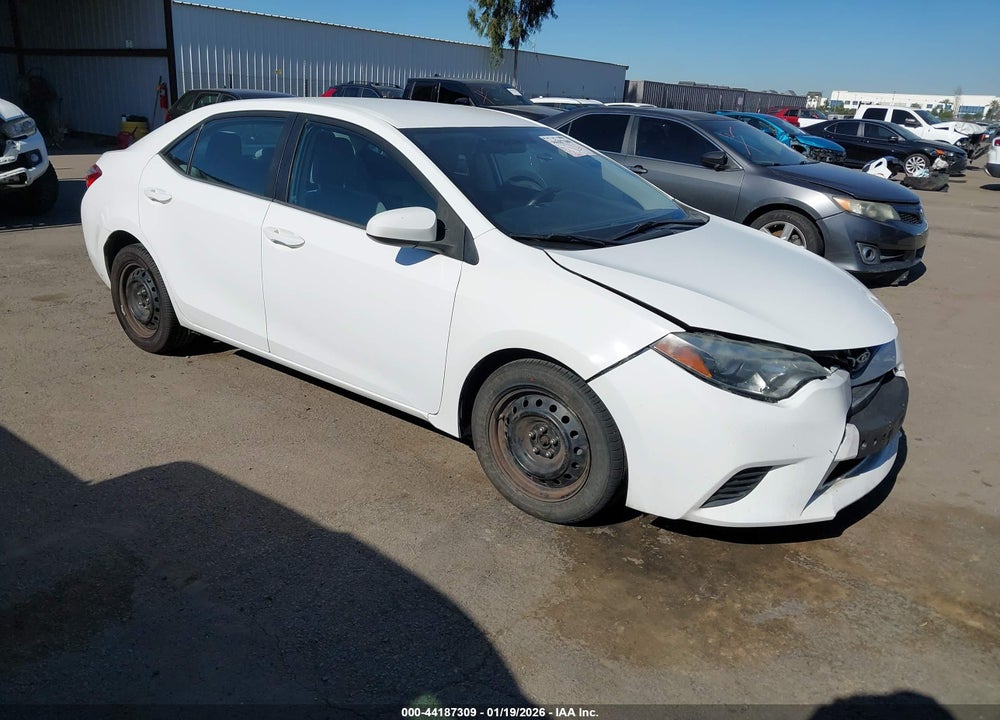 2016 TOYOTA COROLLA LE VIN: 2T1BURHE0GC594171