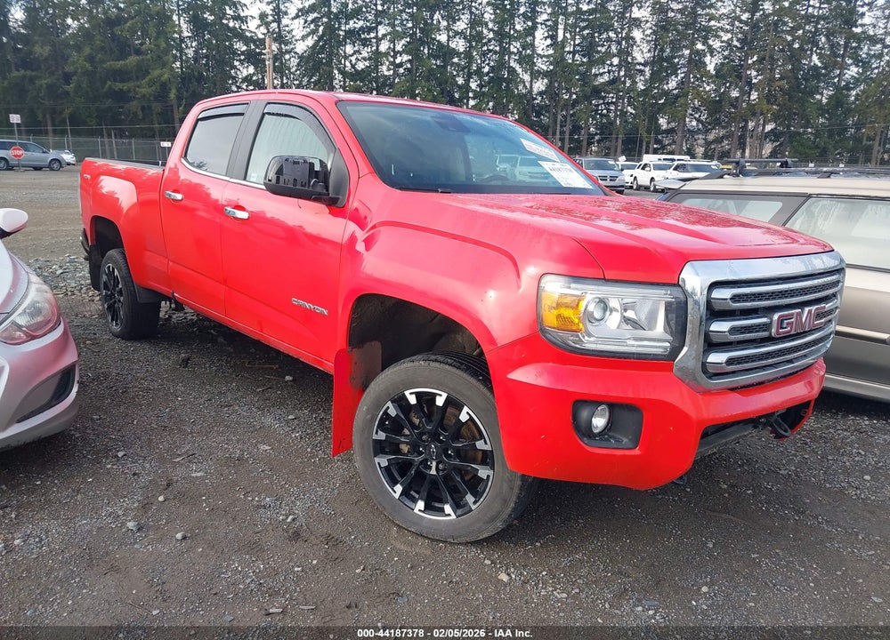2016 GMC CANYON SLT VIN: 1GTG6DE37G1182064