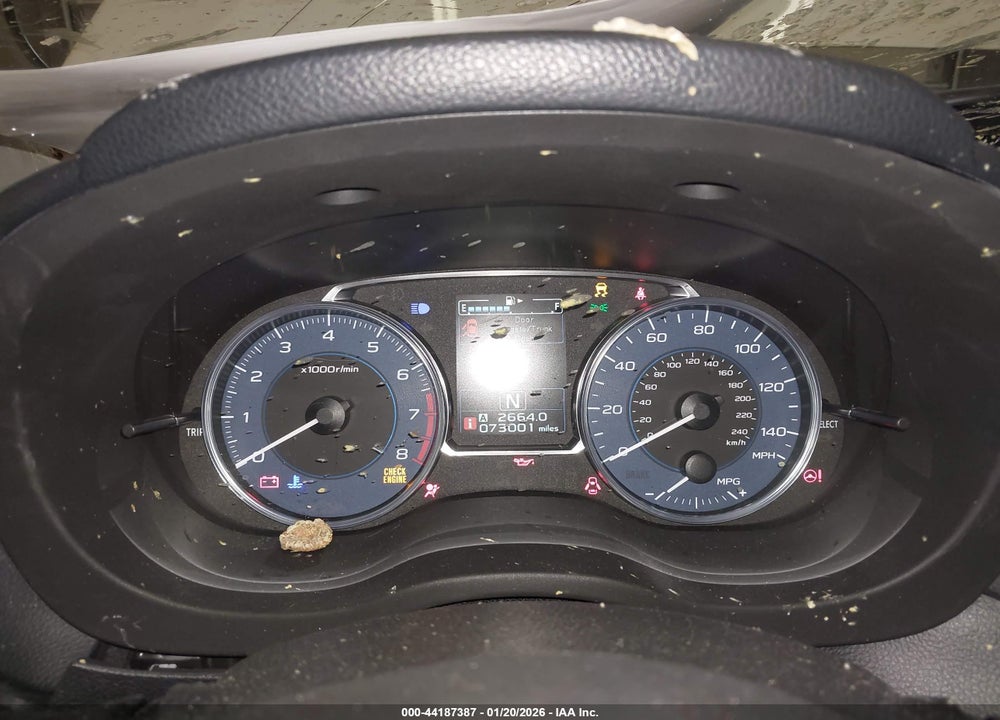2016 SUBARU CROSSTREK 2.0I LIMITED VIN: JF2GPAKC0G8203233