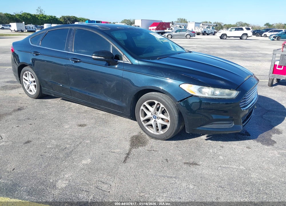2014 FORD FUSION SE VIN: 3FA6P0H72ER130284