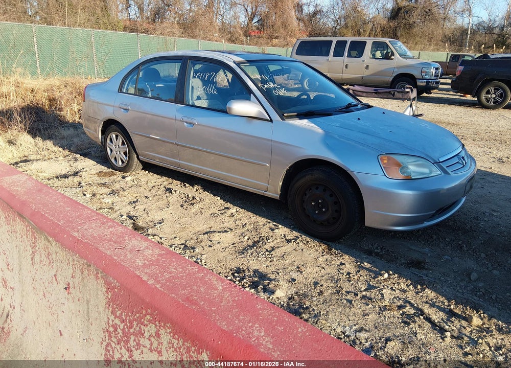 2003 HONDA CIVIC EX VIN: 2HGES26733H609150