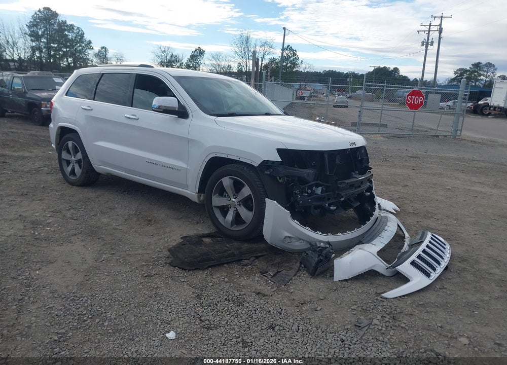 2016 JEEP GRAND CHEROKEE OVERLAND VIN: 1C4RJFCG0GC364573