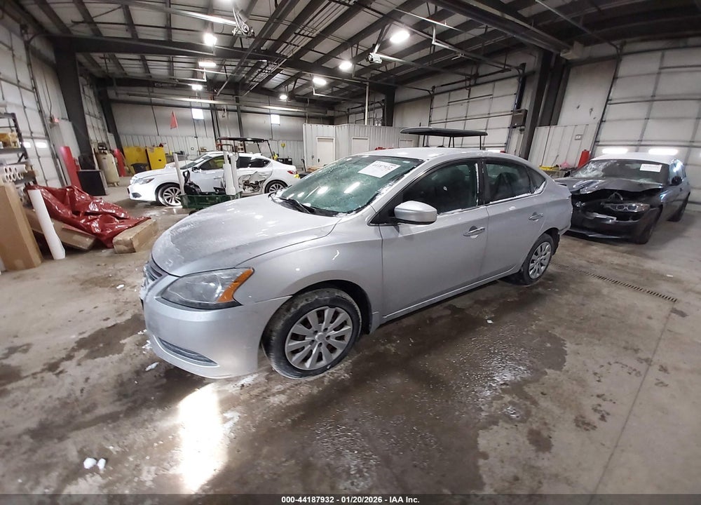 2015 NISSAN SENTRA SV VIN: 3N1AB7AP2FY258914