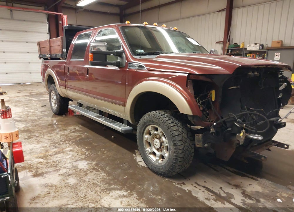 2012 FORD F-350 LARIAT VIN: 1FT8W3B68CEB27350