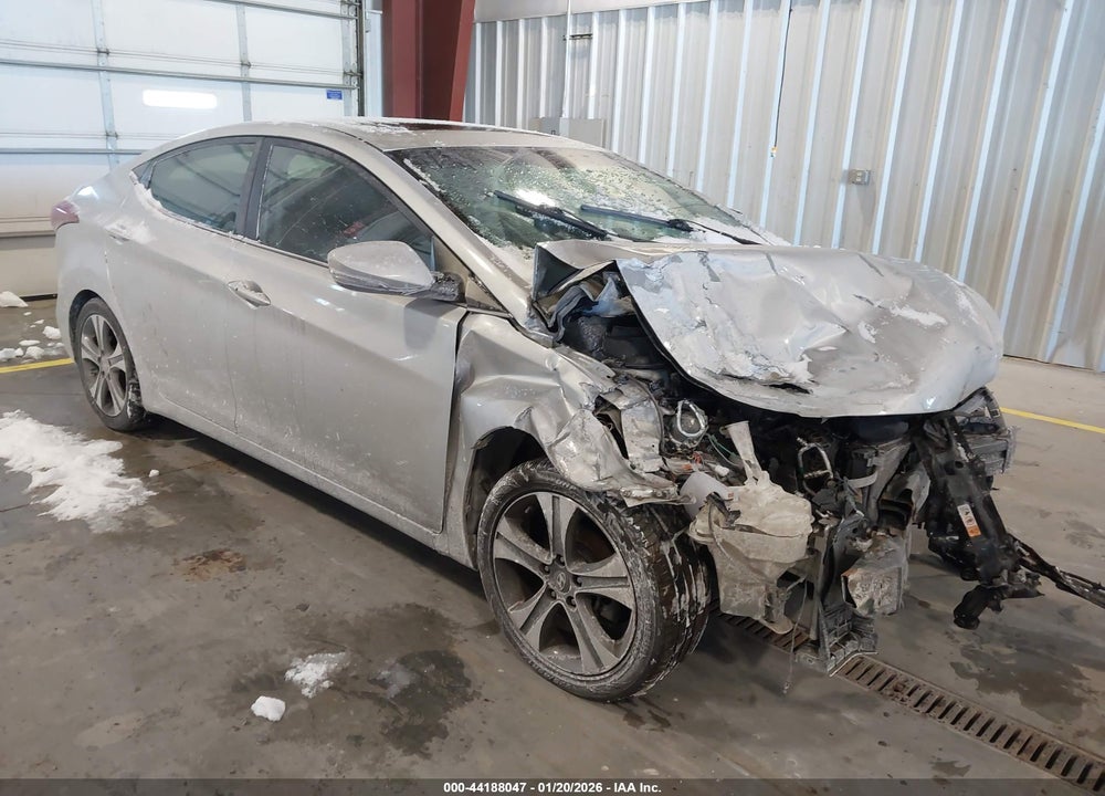 2015 HYUNDAI ELANTRA SPORT VIN: KMHDH4AH6FU321883