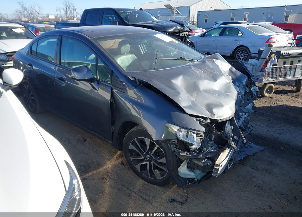 2013 HONDA CIVIC EX-L VIN: 2HGFB2F97DH568903