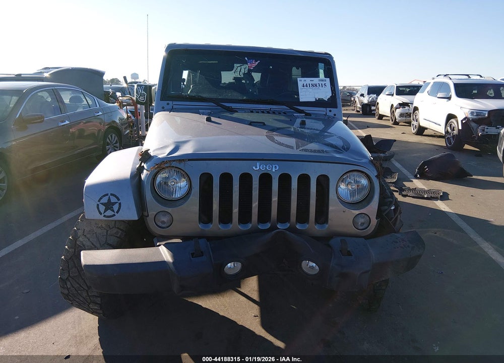 2015 JEEP WRANGLER UNLIMITED FREEDOM EDITION VIN: 1C4BJWDG0FL636263