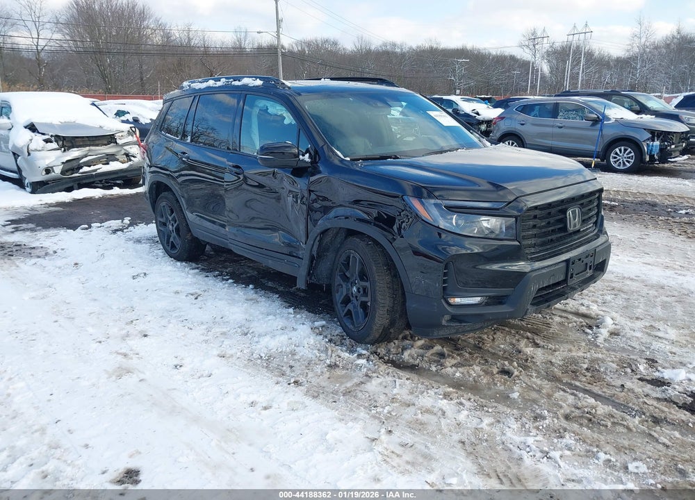 2025 HONDA PASSPORT AWD BLACK VIN: 5FNYF8H84SB013901