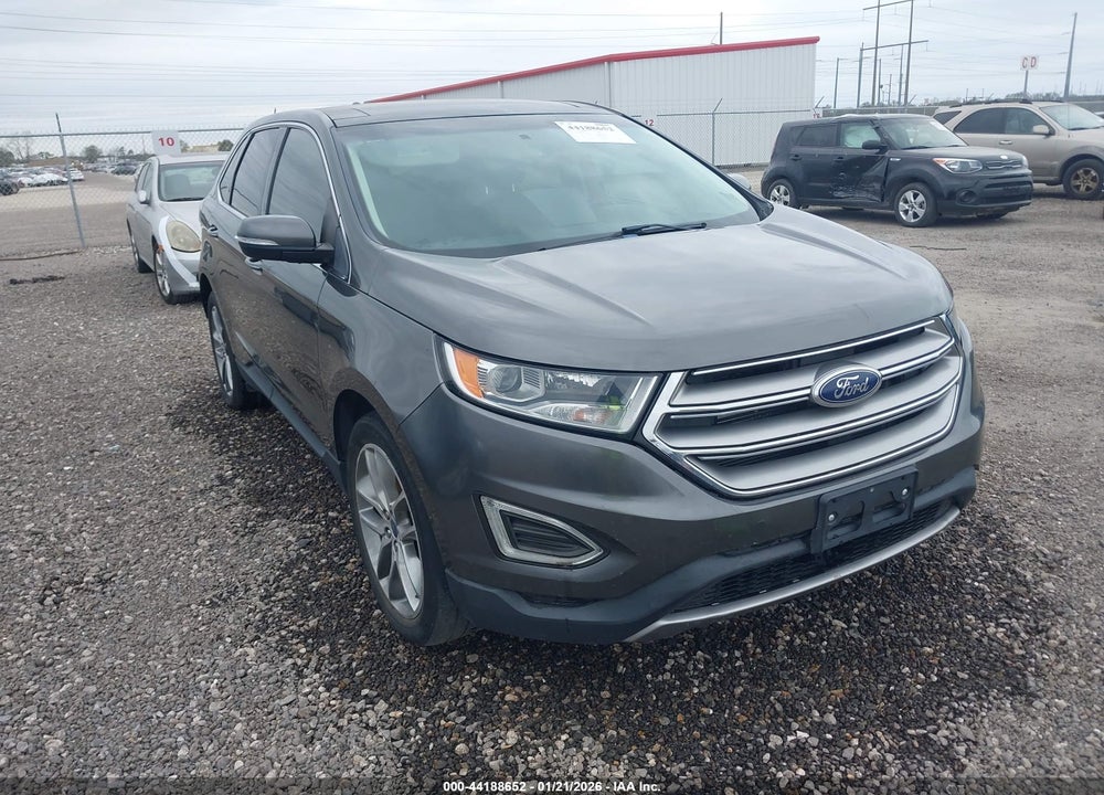 2015 FORD EDGE TITANIUM VIN: 2FMTK3K85FBB60292