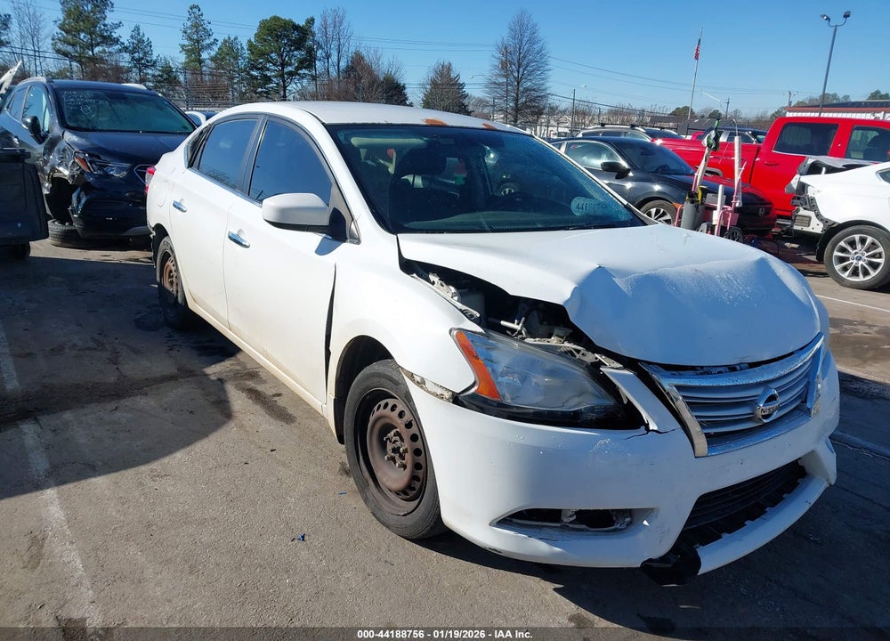 2015 NISSAN SENTRA S VIN: 3N1AB7AP2FY349018