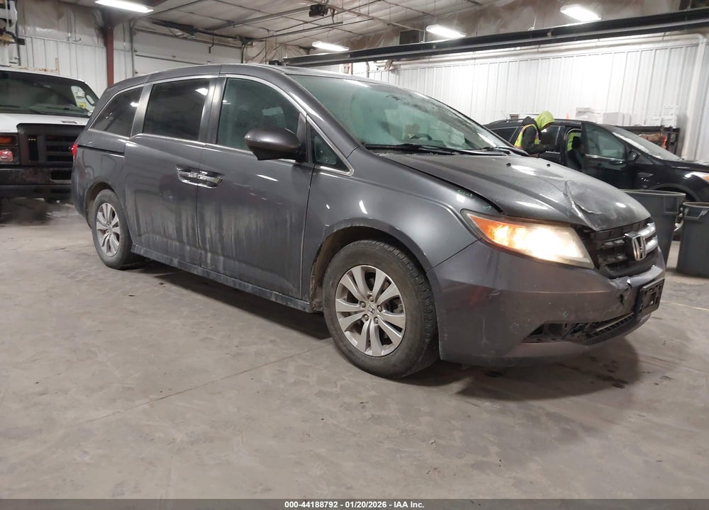 2016 HONDA ODYSSEY SE VIN: 5FNRL5H35GB042444