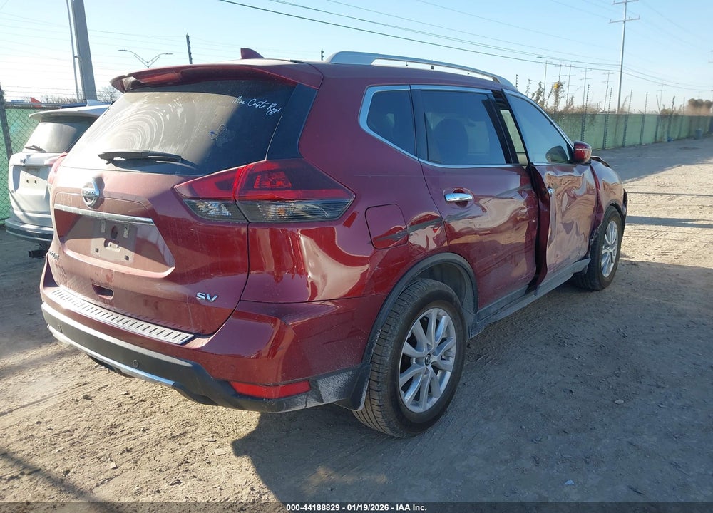 2020 NISSAN ROGUE SV FWD VIN: 5N1AT2MT9LC717832