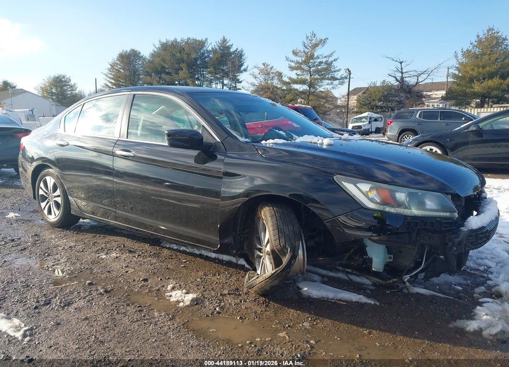 2013 HONDA ACCORD LX VIN: 1HGCR2F34DA199877