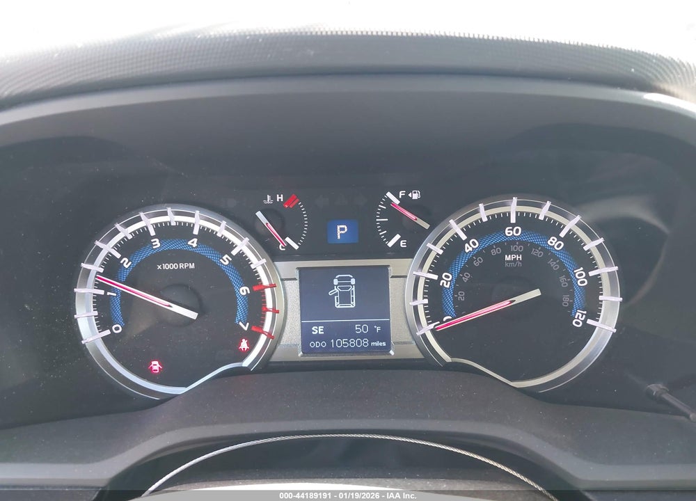 2019 TOYOTA 4RUNNER TRD OFF ROAD PREMIUM VIN: JTEBU5JRXK5725131