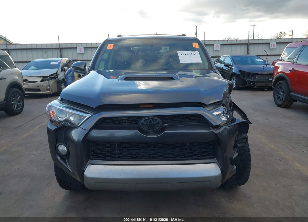2019 TOYOTA 4RUNNER TRD OFF ROAD PREMIUM VIN: JTEBU5JRXK5725131