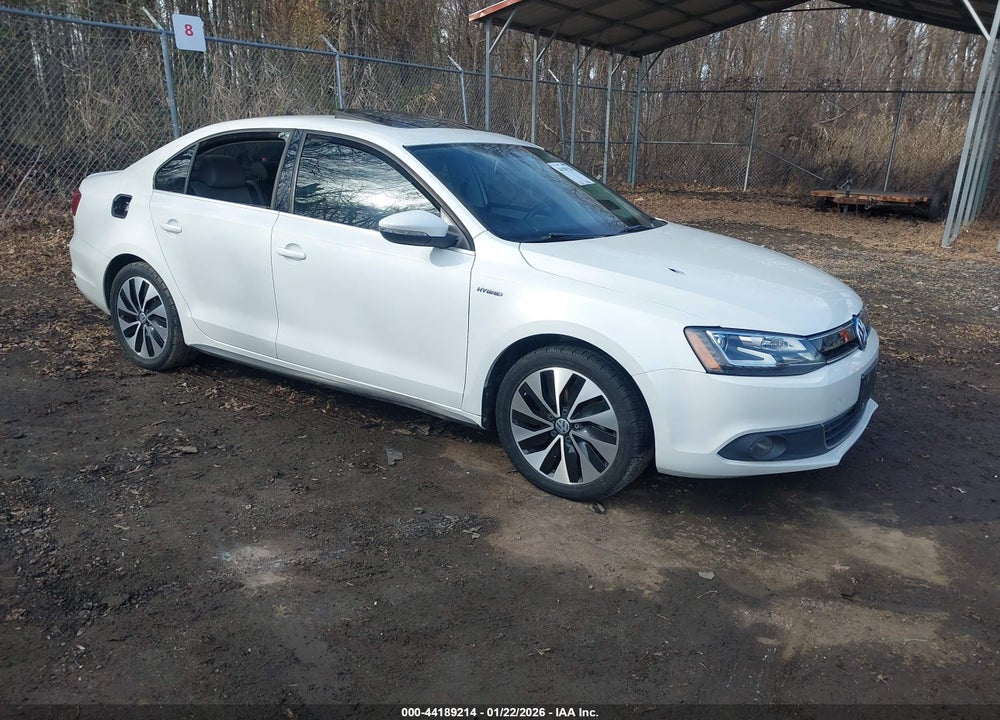 2013 VOLKSWAGEN JETTA HYBRID SEL PREMIUM VIN: 3VW637AJ3DM287545