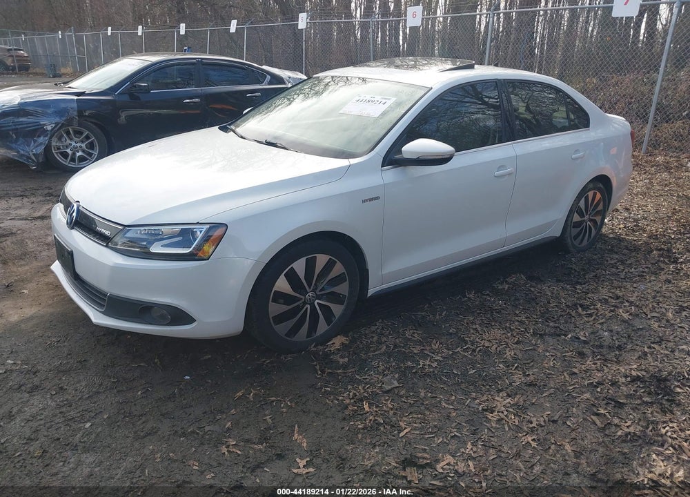 2013 VOLKSWAGEN JETTA HYBRID SEL PREMIUM VIN: 3VW637AJ3DM287545