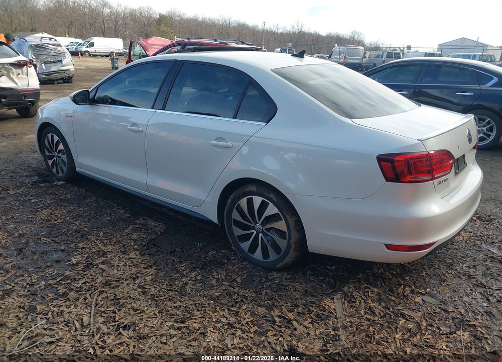 2013 VOLKSWAGEN JETTA HYBRID SEL PREMIUM VIN: 3VW637AJ3DM287545