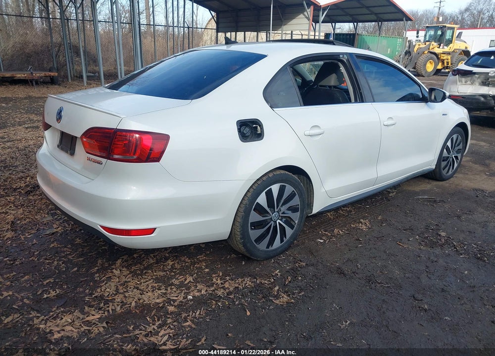 2013 VOLKSWAGEN JETTA HYBRID SEL PREMIUM VIN: 3VW637AJ3DM287545