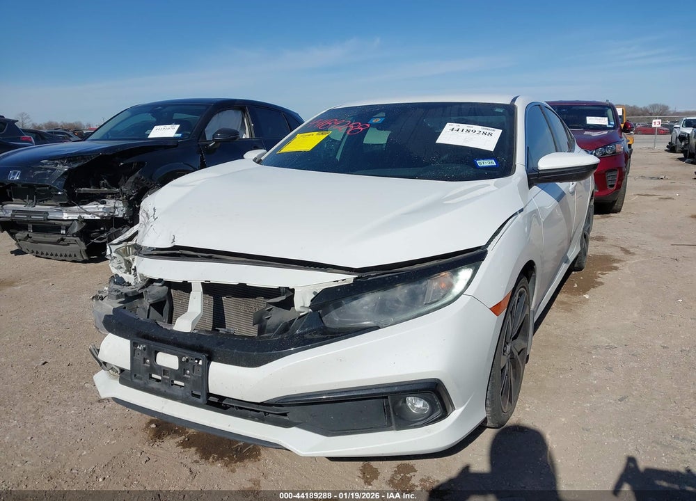 2019 HONDA CIVIC SPORT VIN: 2HGFC2F86KH576170