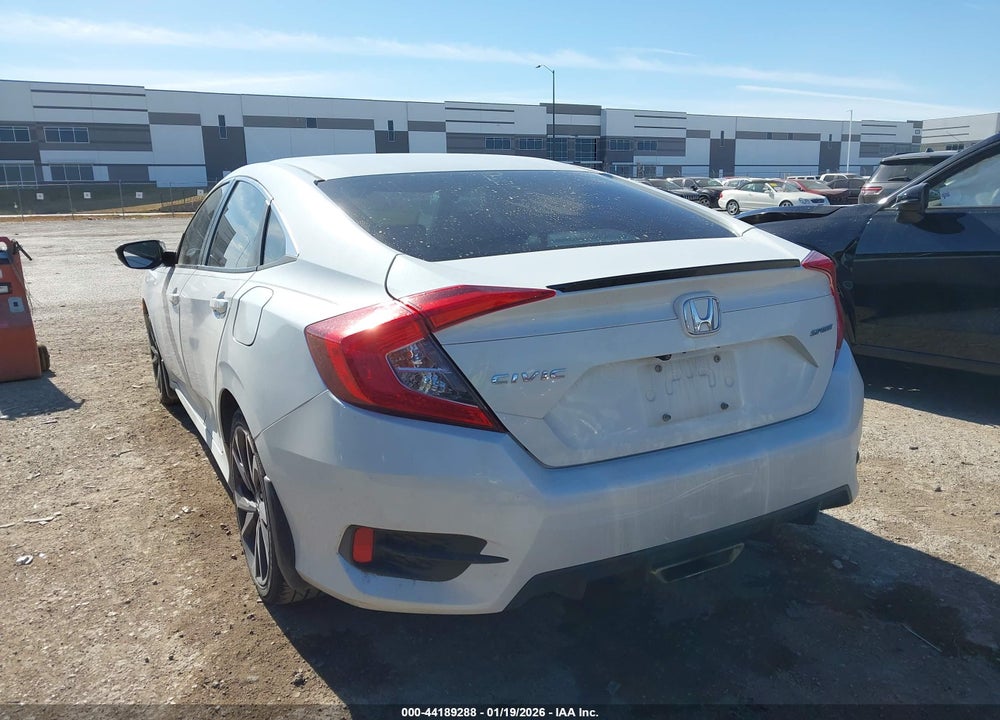2019 HONDA CIVIC SPORT VIN: 2HGFC2F86KH576170