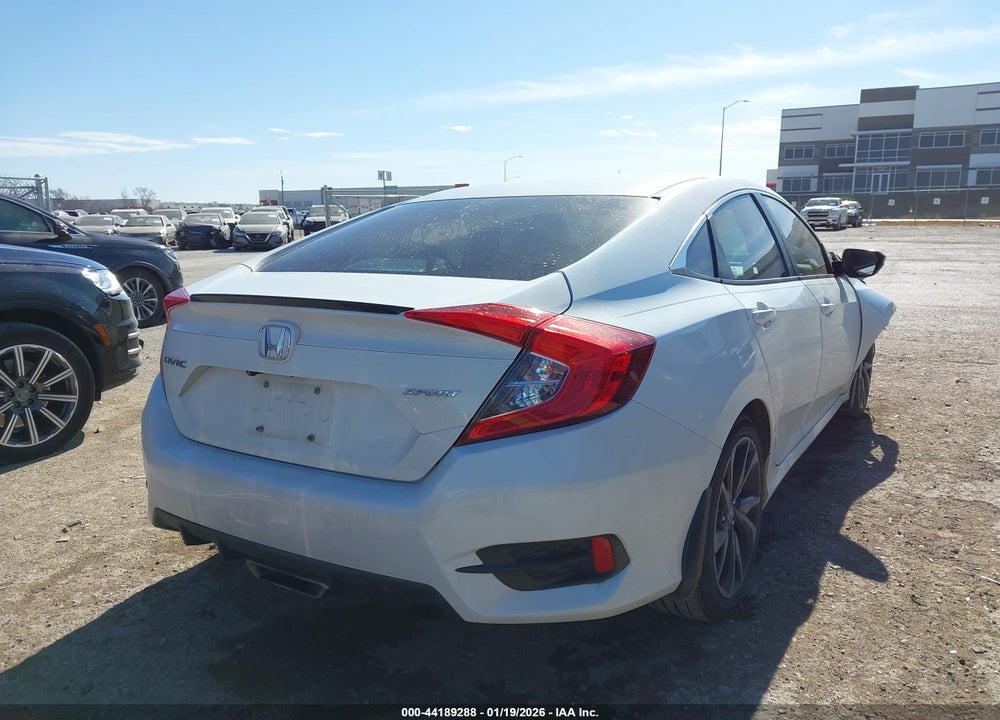 2019 HONDA CIVIC SPORT VIN: 2HGFC2F86KH576170