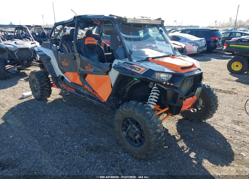 2018 POLARIS RZR XP 4 TURBO EPS VIN: 3NSVFE924JF412350
