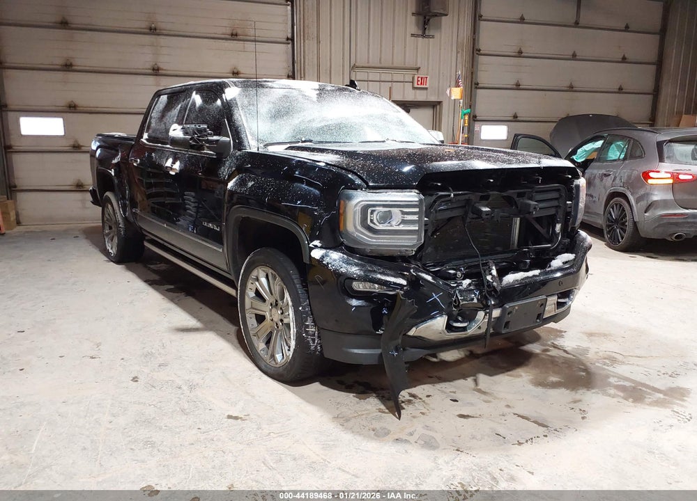 2018 GMC SIERRA 1500 DENALI VIN: 3GTU2PEJ7JG307734