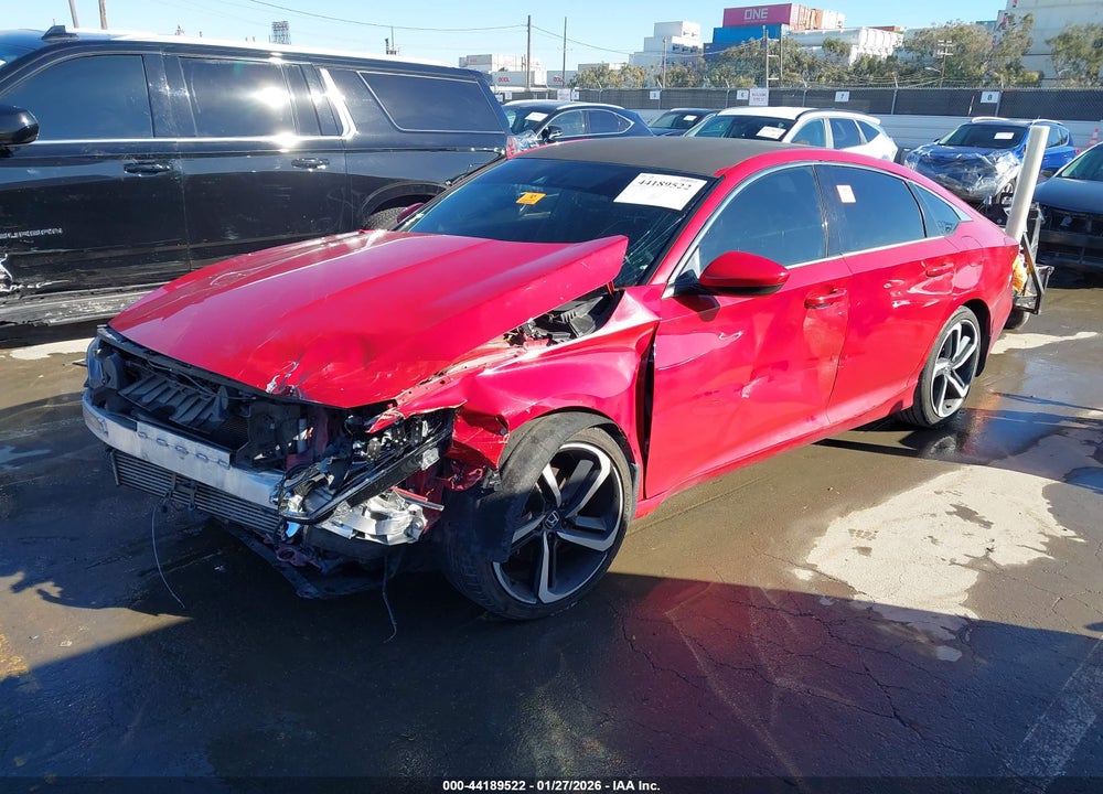 2019 HONDA ACCORD SPORT VIN: 1HGCV1F39KA074683
