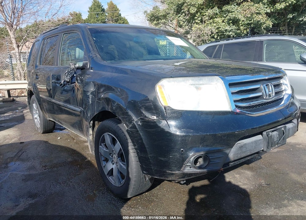 2013 HONDA PILOT TOURING VIN: 5FNYF4H92DB062664