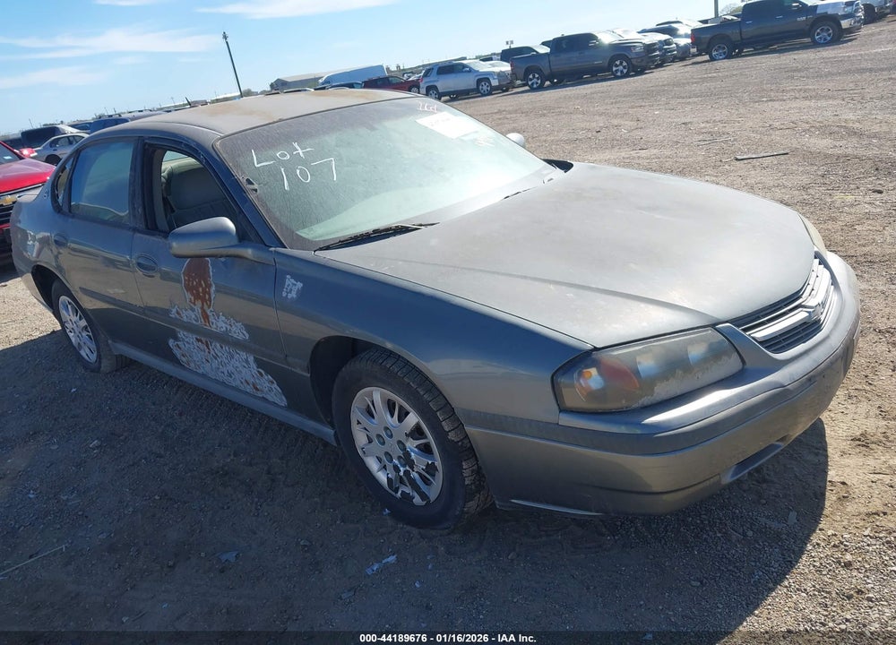 2005 CHEVROLET IMPALA VIN: 2G1WF52EX59377679
