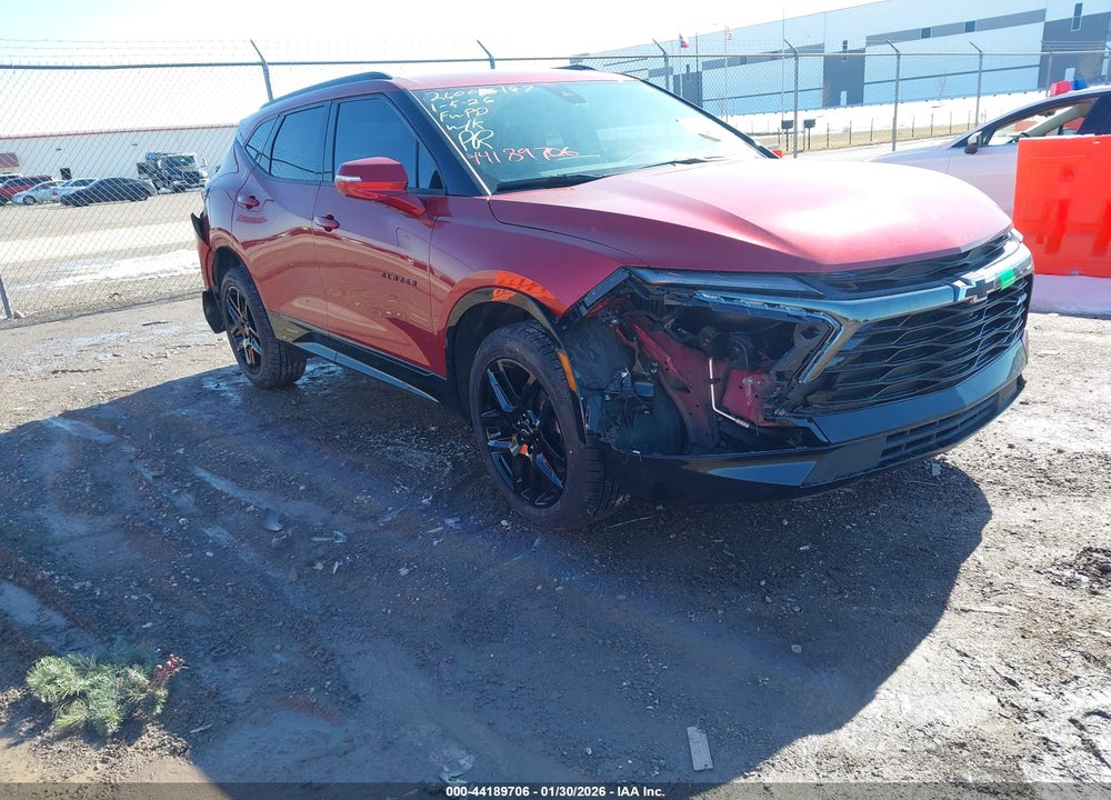 2025 CHEVROLET BLAZER FWD RS VIN: 3GNKBERS0SS112238