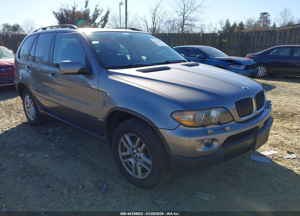 2006 BMW X5 3.0I VIN: 5UXFA13536LY28019