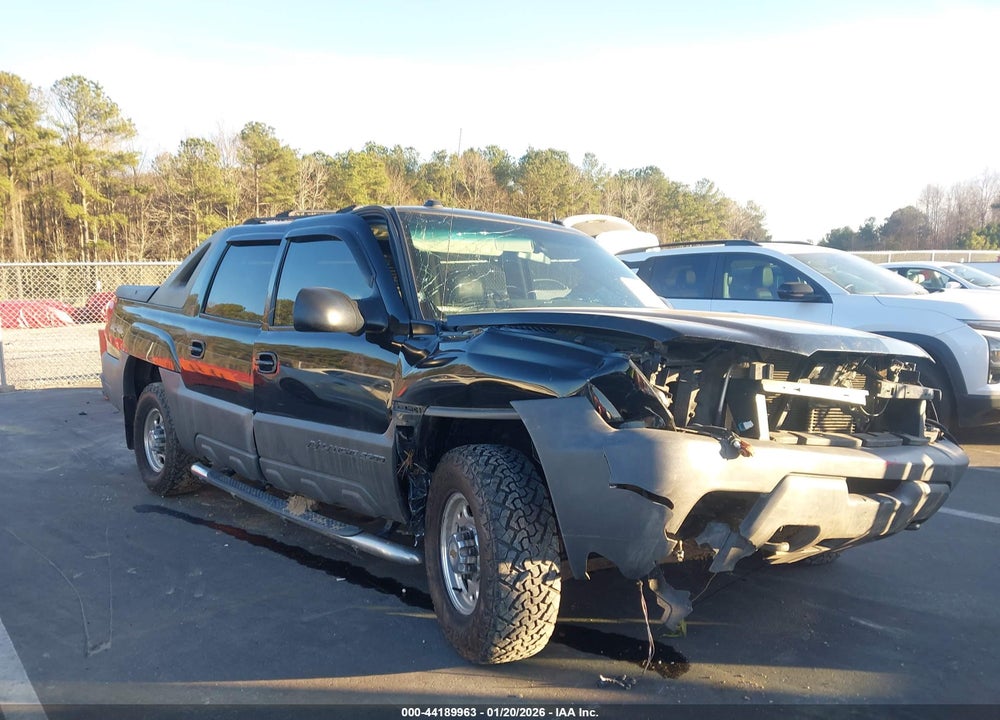 2004 CHEVROLET AVALANCHE 2500 VIN: 3GNGK22G64G309401