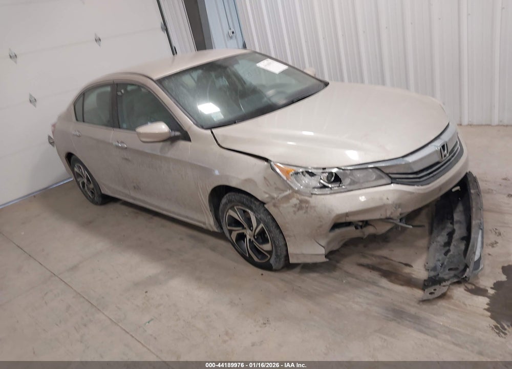 2016 HONDA ACCORD LX VIN: 1HGCR2F33GA060327