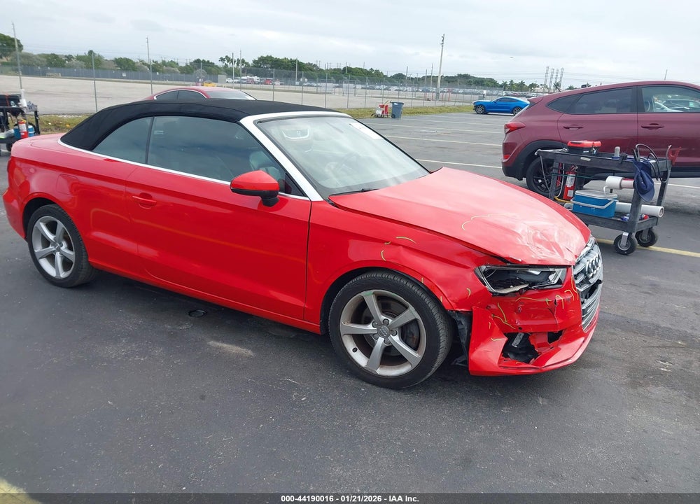 2016 AUDI A3 2.0T PREMIUM VIN: WAU78LFF6G1011509