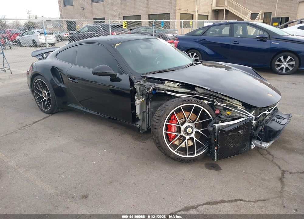 2017 PORSCHE 911 TURBO VIN: WP0AD2A95HS166239