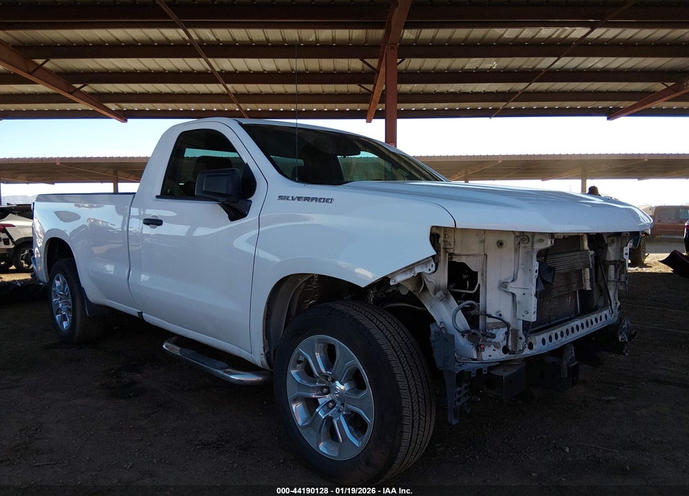 2021 CHEVROLET SILVERADO 1500 2WD  LONG BED WT VIN: 3GCNWAEF3MG395168