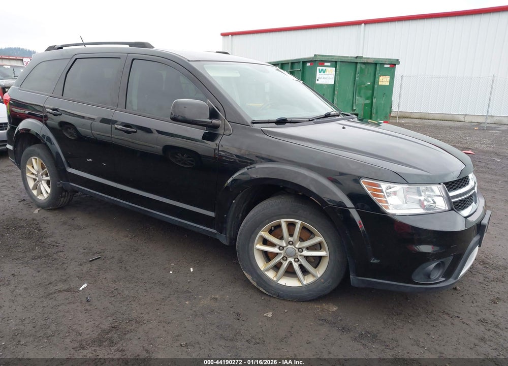 2014 DODGE JOURNEY SXT VIN: 3C4PDDBG8ET237852
