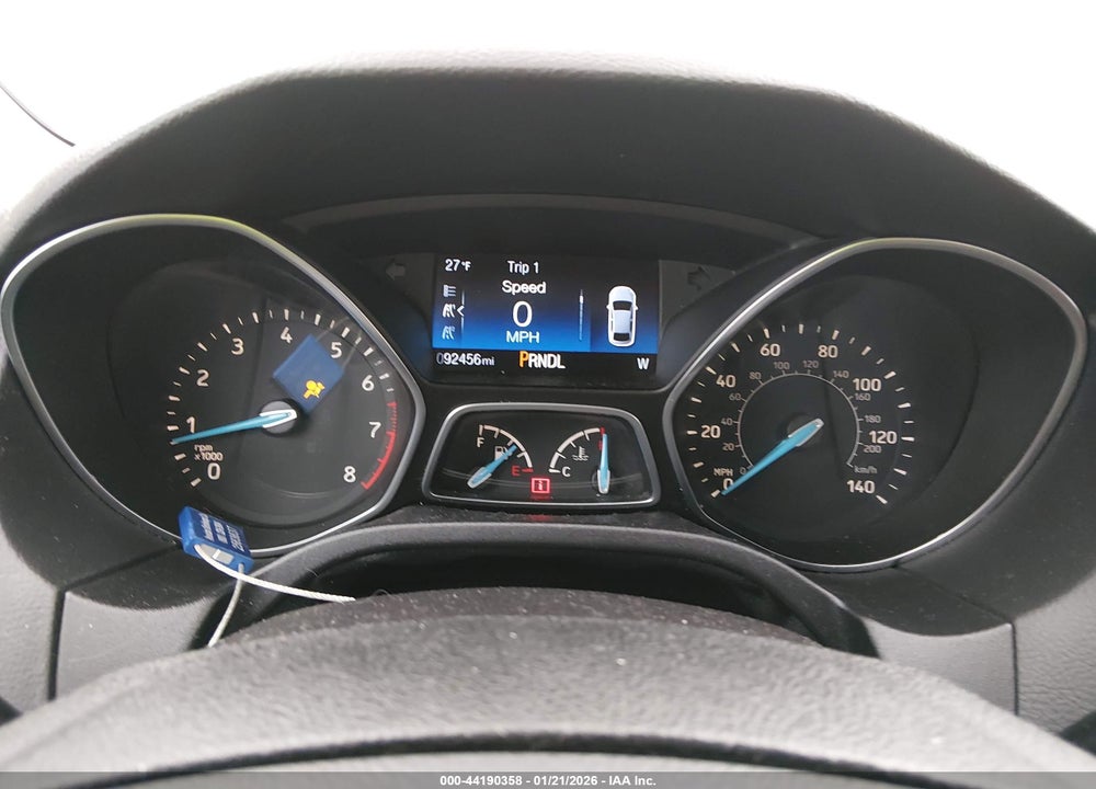 2018 FORD FOCUS SE VIN: 1FADP3F22JL292411