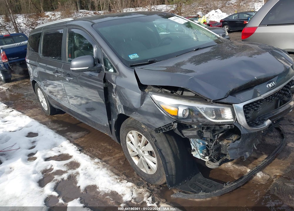 2016 KIA SEDONA LX VIN: KNDMB5C10G6190550